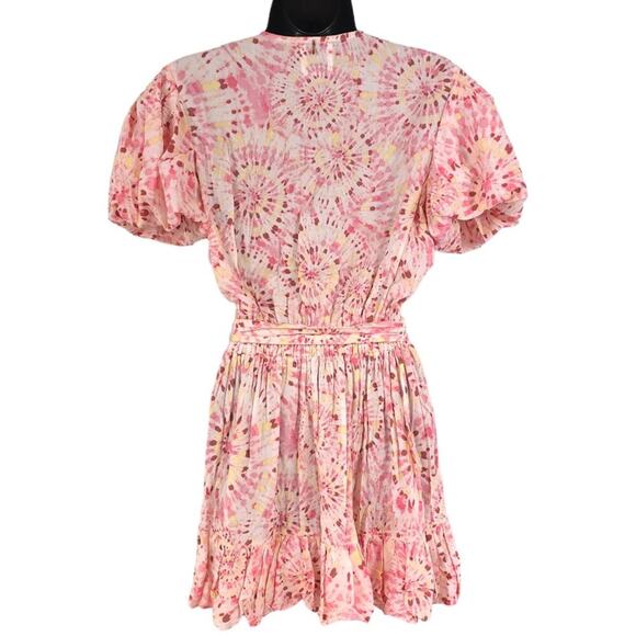 MISA Los Angeles Eloise Mini Dress Puff Sleeve - Picture 7 of 13